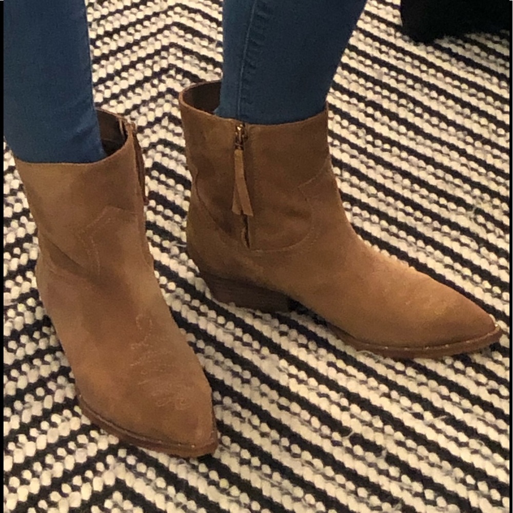 New leather Sam Edelman booties. Size 8.5